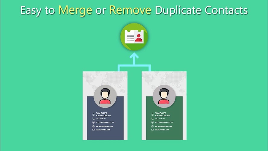 Duplicate Remover Liên hệ Screenshot 1
