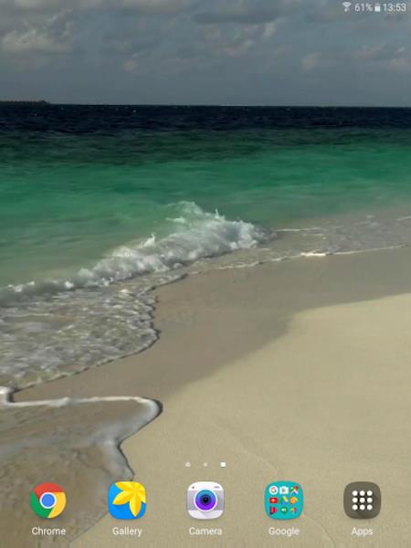 Tropical Beach Live Wallpaper Screenshot 4