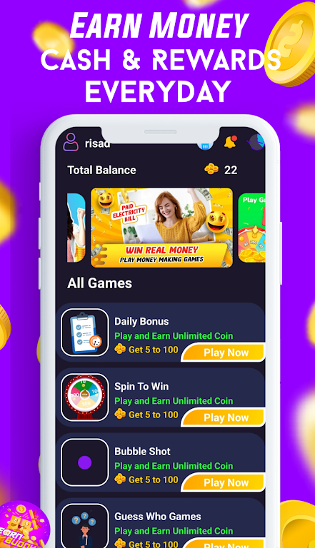 EarnBuddy - Get Rewards &amp; cash Screenshot 1