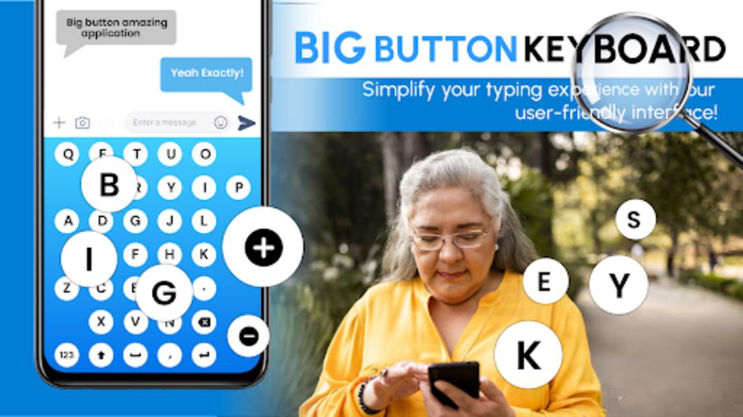 Big Buttons Typing Keyboard Screenshot 7