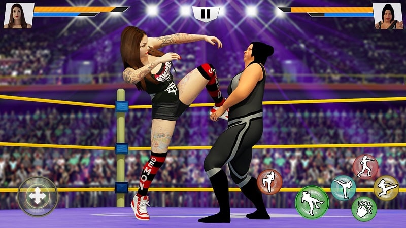 Bad Girls Wrestling Fighter Screenshot 2