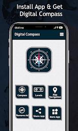 Digital Compass & GPS Compass Screenshot 7