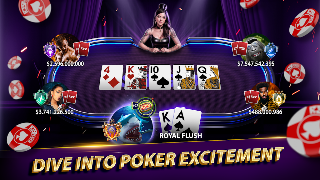 Rest Poker : Texas Holdem Game Screenshot 1