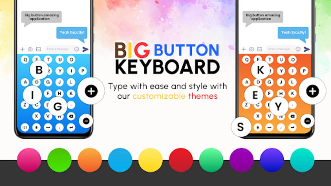 Big Buttons Typing Keyboard Screenshot 5