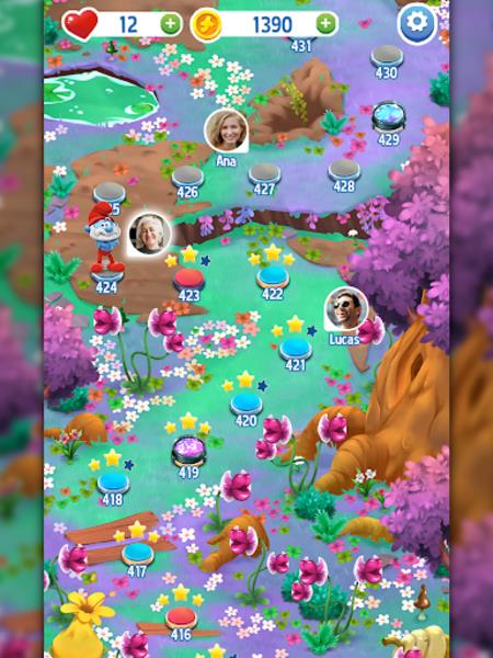 The Smurfs - Bubble Pop Screenshot 4