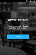QSROnline Scheduling Screenshot 1