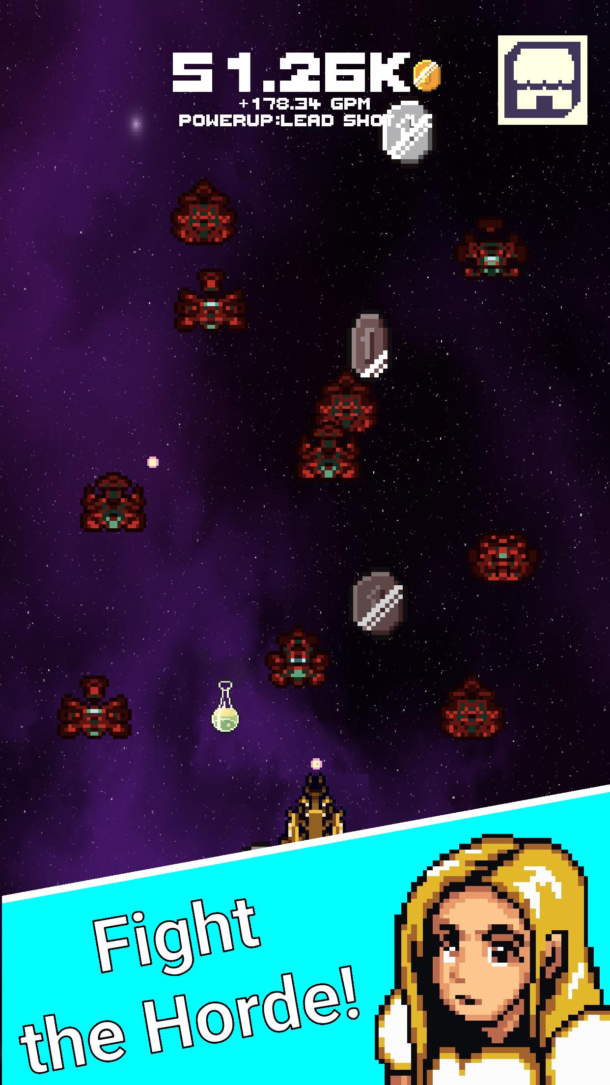 Idle Space Force:Retro Clicker Screenshot 5