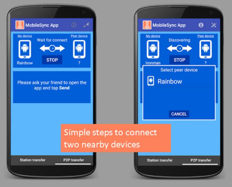 MobileSync App - Remote Access Screenshot 1