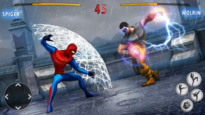 Superhero Kungfu Fighting Game Screenshot 1