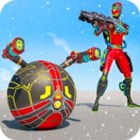 Snow Ball Robot Bike Games Topic