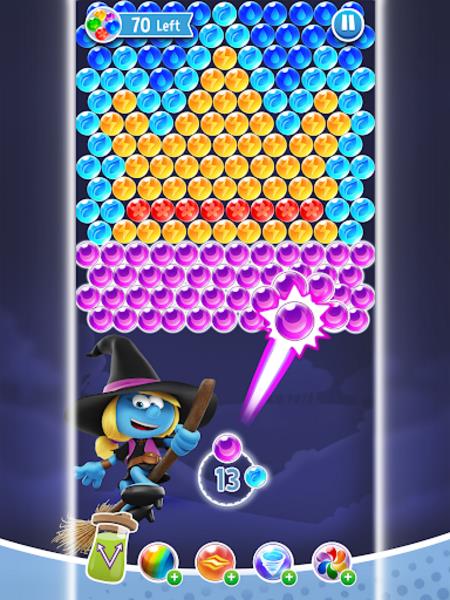 The Smurfs - Bubble Pop Screenshot 1