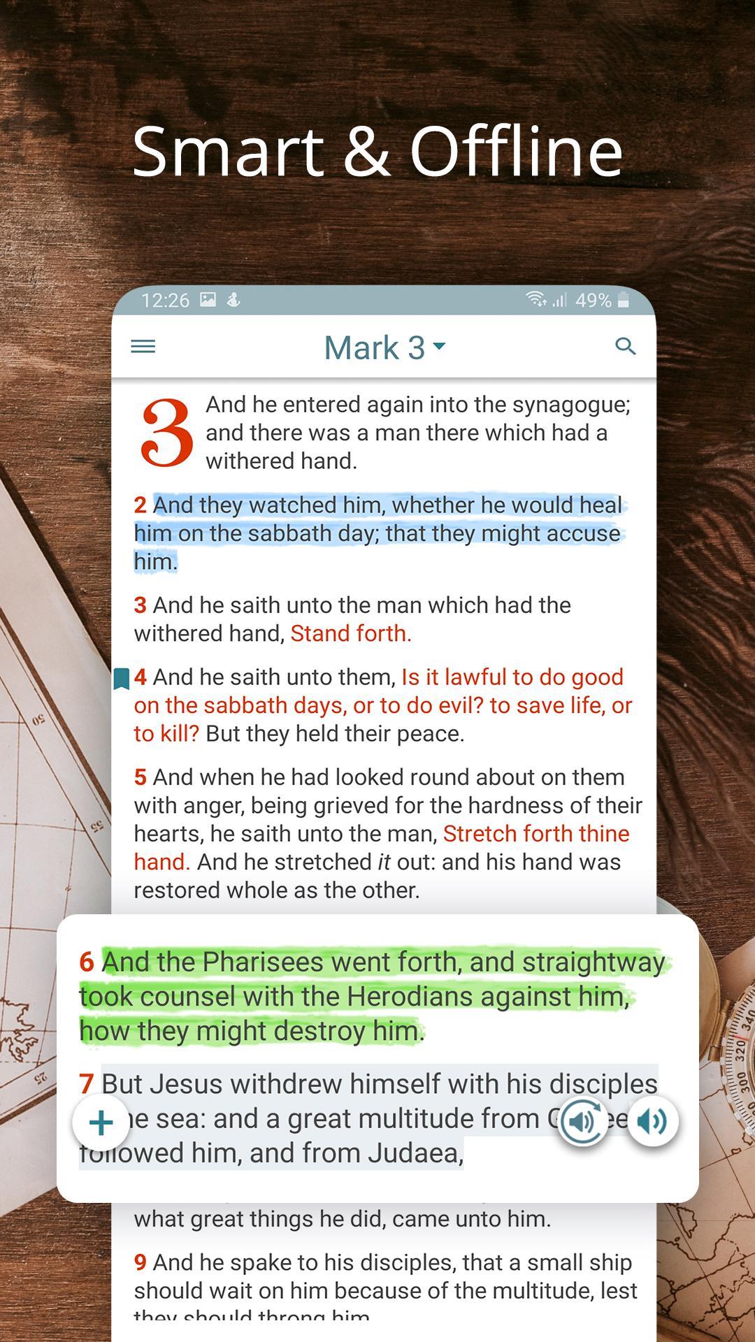 Holy Bible, New Testament Screenshot 1