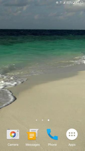 Tropical Beach Live Wallpaper Screenshot 7