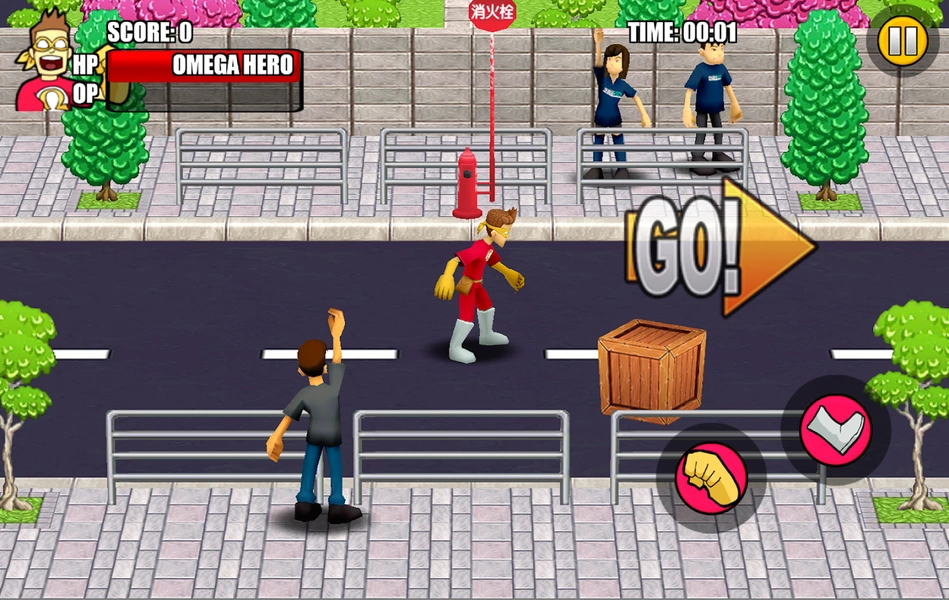 Omega Hero Screenshot 1