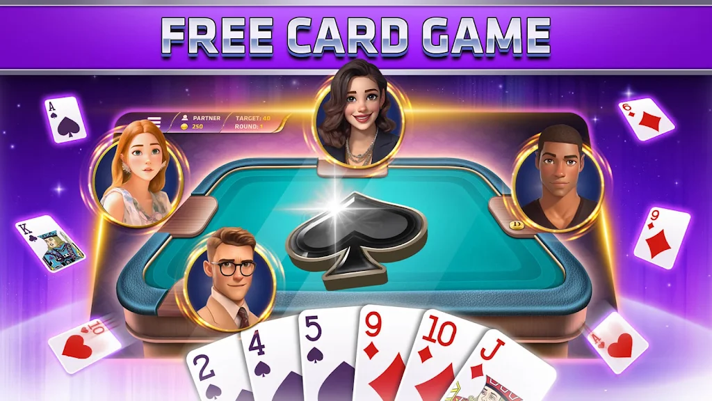 Spades: Classic Card Game Screenshot 3