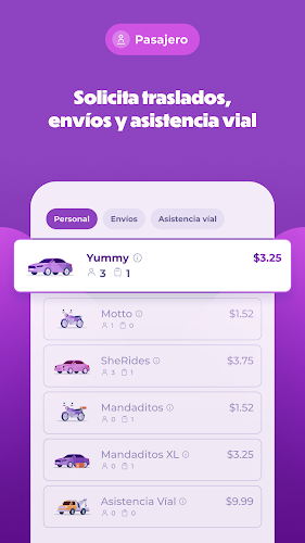 Yummy Rides - Viaja y Conduce Screenshot 5