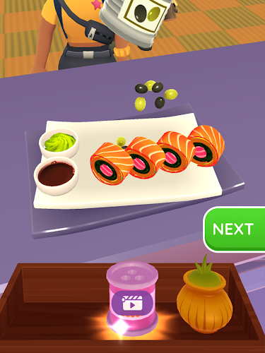 Sushi Roll 3D - Cooking ASMR Screenshot 19