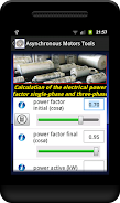 Asynchronous Motors Tools demo Screenshot 4