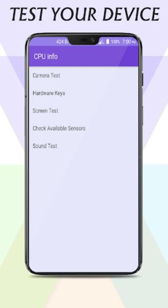CPU-Z : Device & System info for Android™ Screenshot 3
