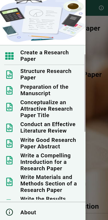 Create a Research Paper Screenshot 1