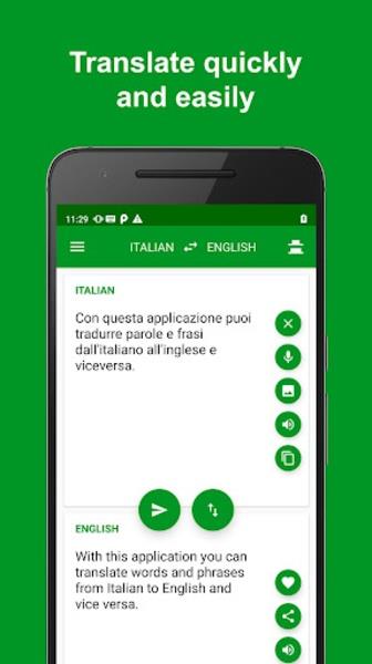 Italian - English Translator Screenshot 4