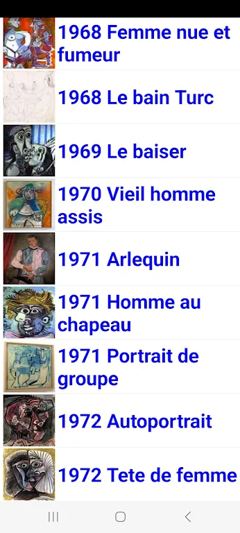 Picasso - 350 paintings Screenshot 2