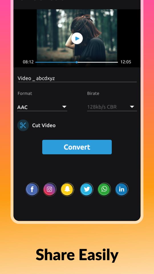 MP3 Converter: Video Converter Screenshot 7