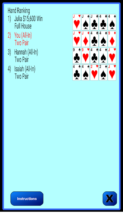 Texas Hold&#39;em Poker Screenshot 2