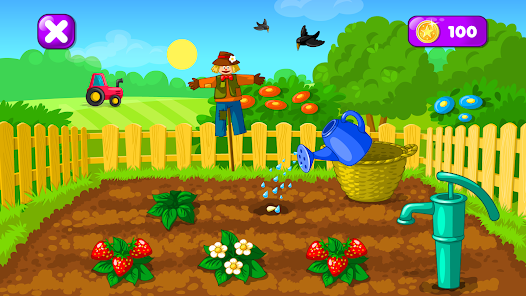 Trò chơi Làm vườn cho Trẻ nhỏ Screenshot 8
