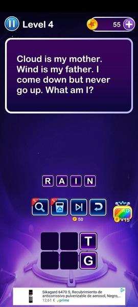 Word Riddles Screenshot 1