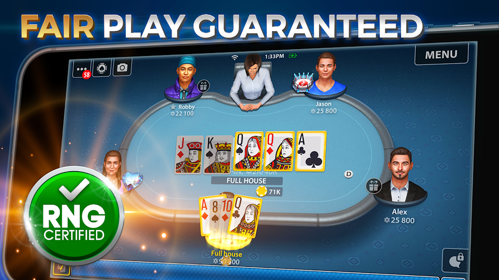 Omaha Poker: Pokerist Screenshot 1