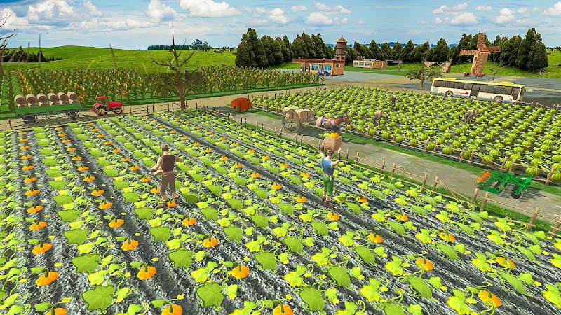 Farming Empire Harvester Game Screenshot 4