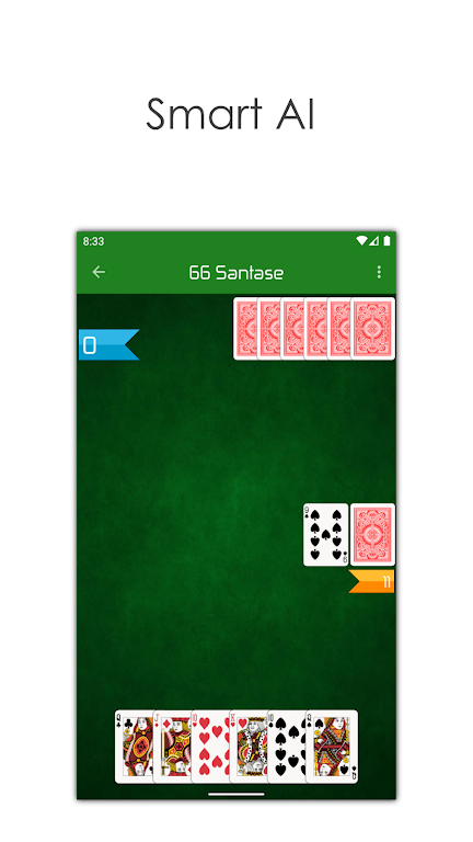 66 Santase - Classic Card Game Screenshot 1