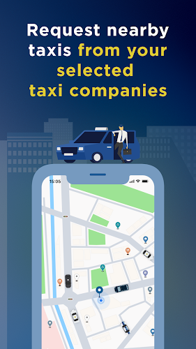 GO / Request taxi app Screenshot 3