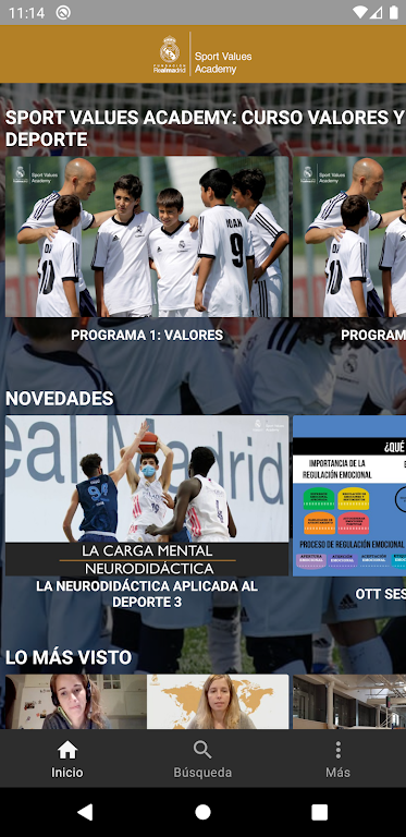 Fundación Real Madrid SVA TV Screenshot 2