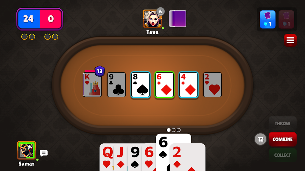Seep King - Online Card Game Screenshot 2