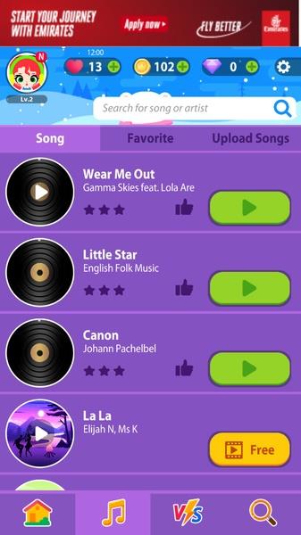 Catch Tiles Magic Piano Screenshot 8