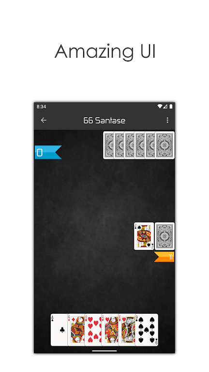 66 Santase - Classic Card Game Screenshot 2