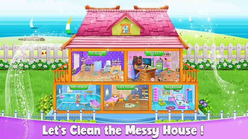 Messy House Cleaning Game Screenshot 2