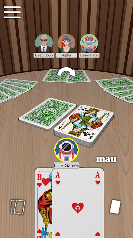 Crazy Eights - the card game Screenshot 2
