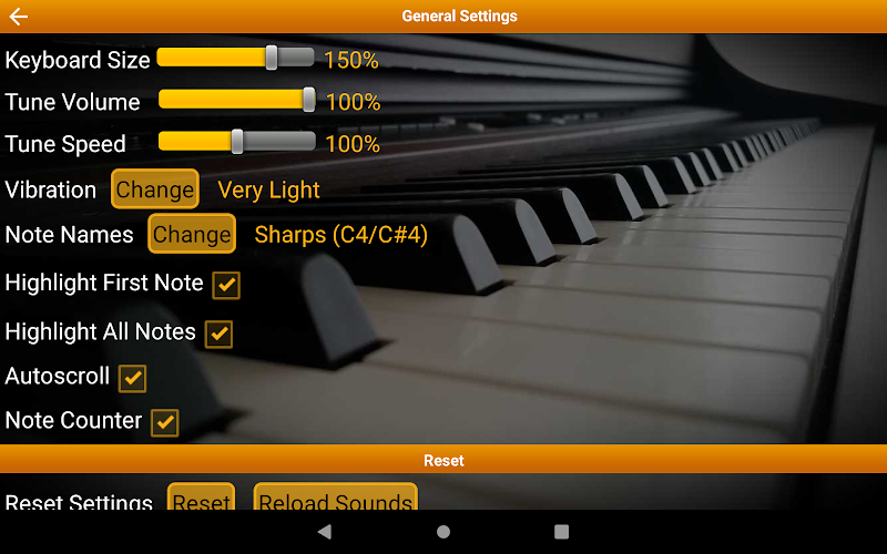 giai điệu piano Screenshot 19