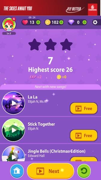 Catch Tiles Magic Piano Screenshot 7