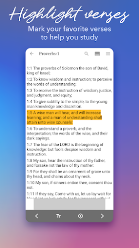 King James Bible Study KJV Screenshot 4