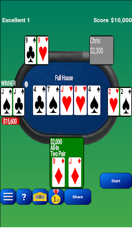Texas Hold&#39;em Poker Screenshot 1