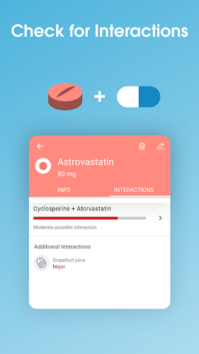 Nhắc nhở uống thuốc – Medisafe Screenshot 7