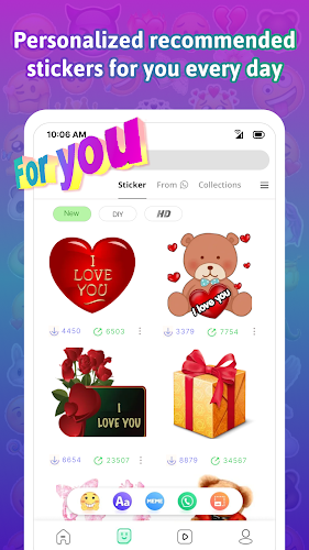 TextSticker 2023 WAStickerApps Screenshot 3