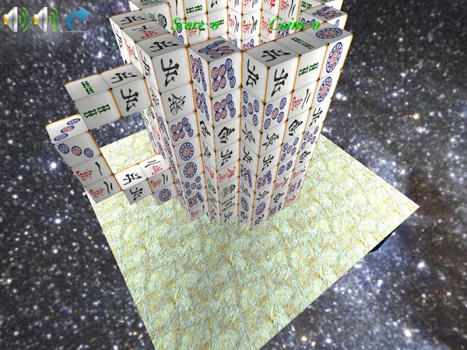 Mahjong 3D Cube Solitaire Screenshot 2