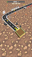 Line Race 3D: Tiny Toon Car Screenshot 1