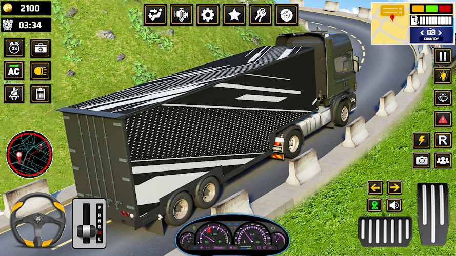 trò chơi xe tải vận chuyể euro Screenshot 1