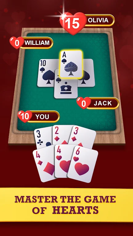 Hearts: Classic Card Game Fun Screenshot 3